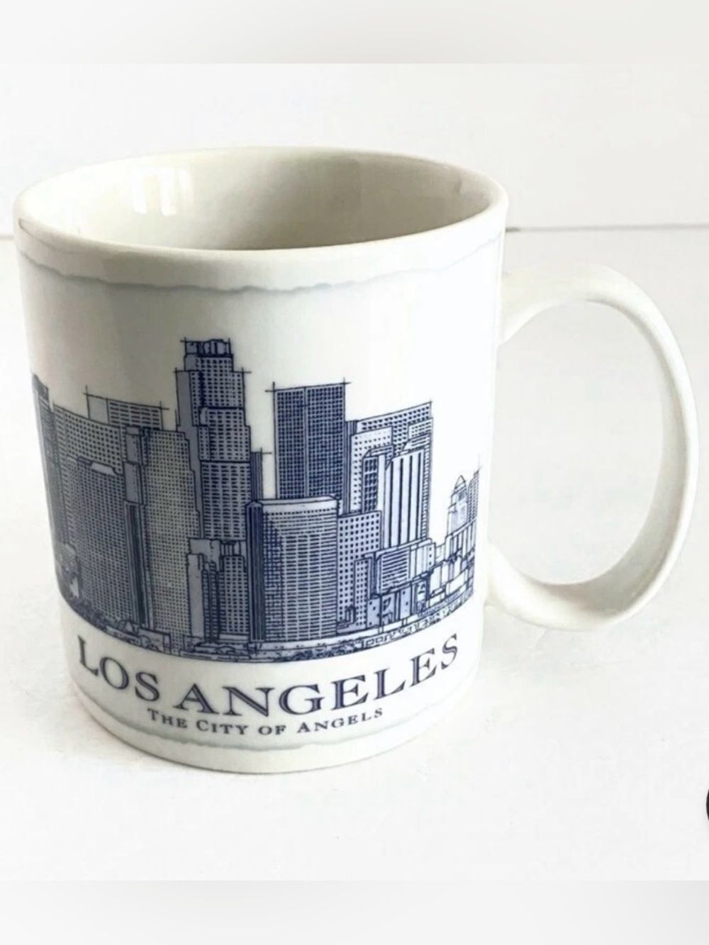 Starbucks Lis Angeles City of Angles Skyline Mug 18oz 2007 Rare HTF Collector